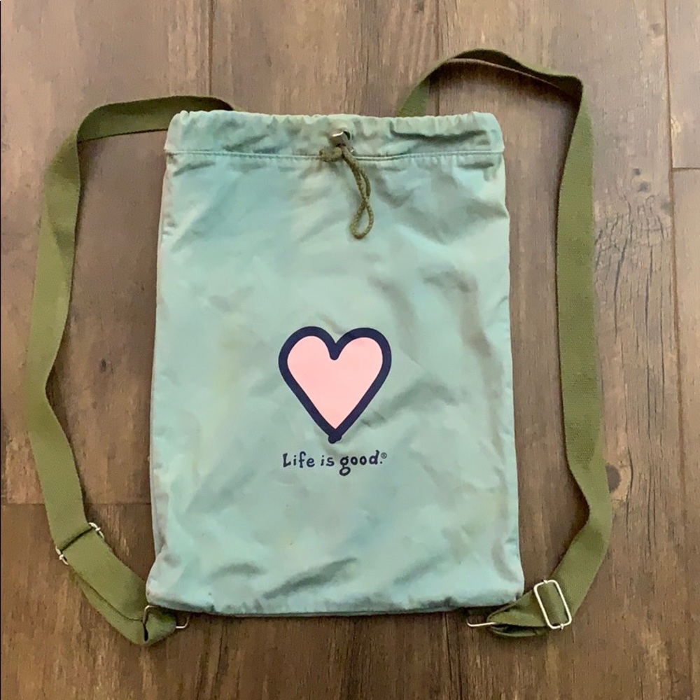 Life Is Good backpack